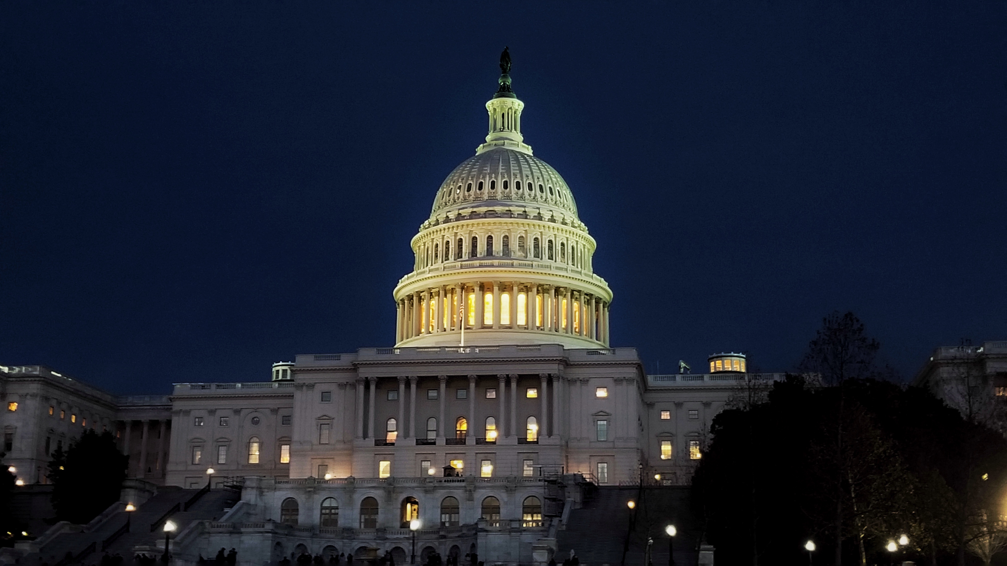 United States Capitol at blue hour for Leadership That Delivers