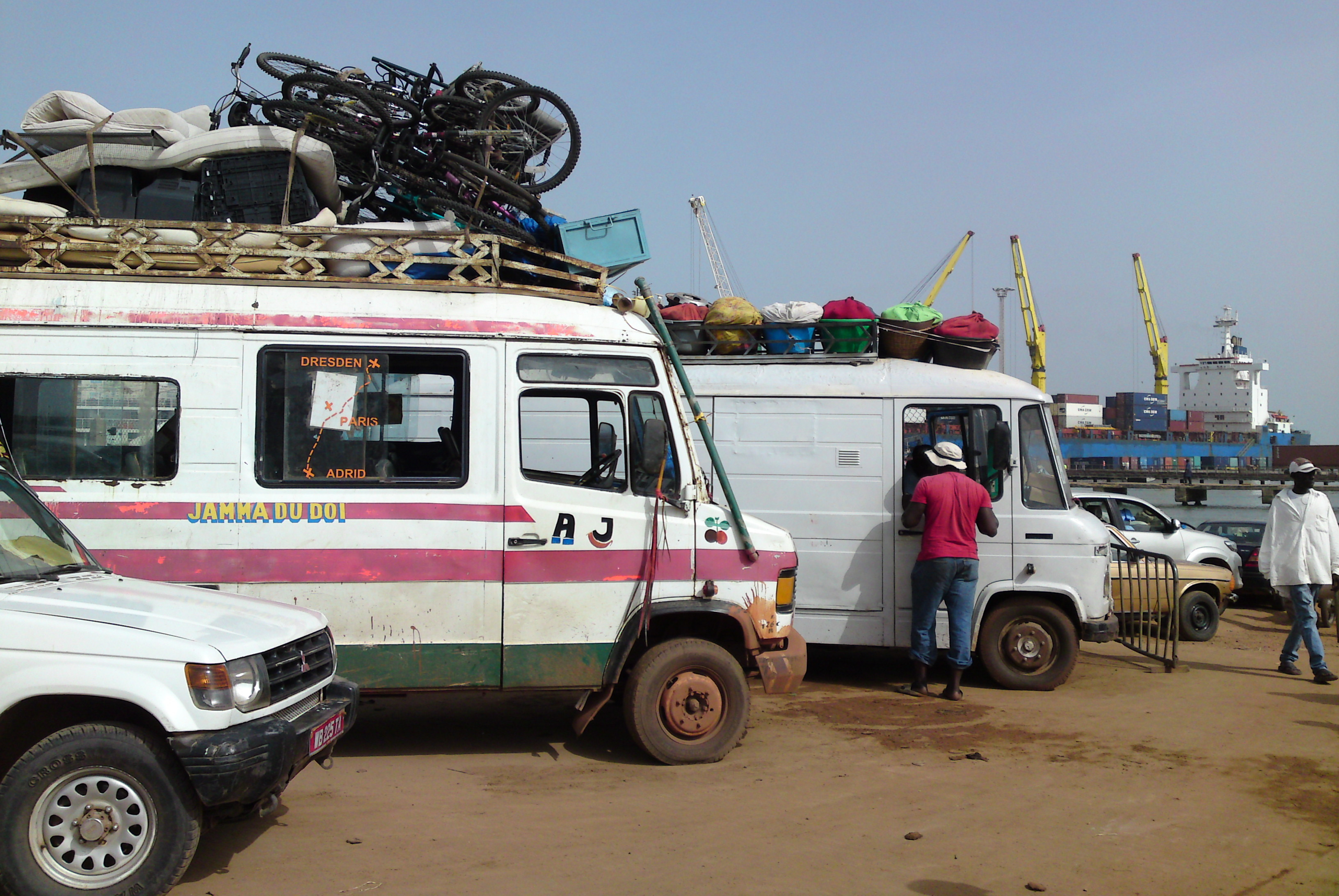 Banjul harbour and working waterfront