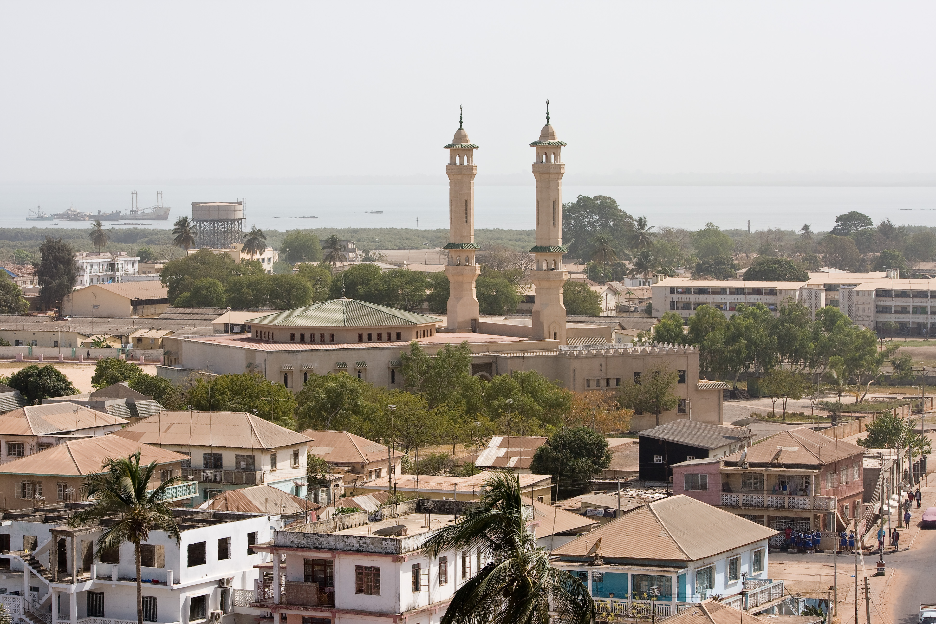 Banjul and the King Fahad Mosque