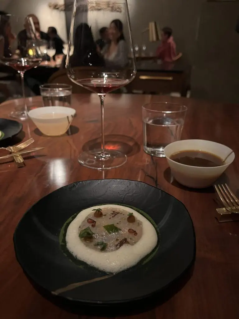 Food photography associated with Atelier Crenn
